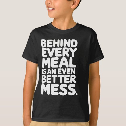 Funny Kitquote - Koch Spaß Geschenk T-Shirt (Vorderseite)