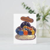 FUNNY KITSCH PET ROCK CONCERT 1970ER POSTKARTE (Stehend Vorderseite)