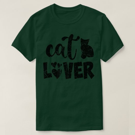 Funny Kitten Cat Lover Vintag T-Shirt (Design vorne)