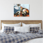 Funny Kitten Leinwanddruck (Insitu (Schlafzimmer))