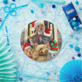 Funny kittens in Christmas Day Pappteller (Party)
