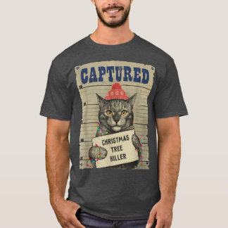 Funny Kitty Cat Fang von Christmas Tree Killer T-Shirt