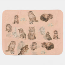 FUNNY KITTY CAT STORIES IN PINK