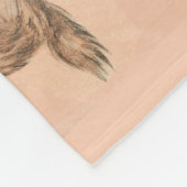 FUNNY KITTY CAT STORIES IN PINK FLEECEDECKE (Ecke)