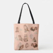 FUNNY KITTY CAT STORIES IN PINK TASCHE (Rückseite)