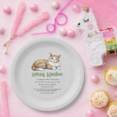 Funny Kitty Wisdom Pappteller (Party)