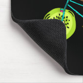 Funny Kiwi Biker Cycling Gift New Zealand Mousepad (Ecke)