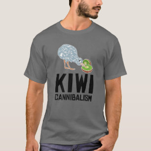 Funny Kiwi Bird gibt Kannibalismus für Obst Lover T-Shirt