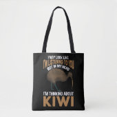Funny Kiwi Birds Sarcastic Zoo Vogelfreund Lover Tasche (Vorderseite)