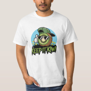 Funny Kiwi Fruit Graphic T-Shirts für Alltag