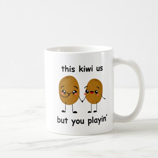 Funny Kiwi Kaffeetasse (Rechts)