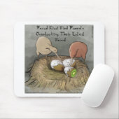 Funny Kiwi Vögel geben ihre Früchte ab Mousepad (Mit Mouse)