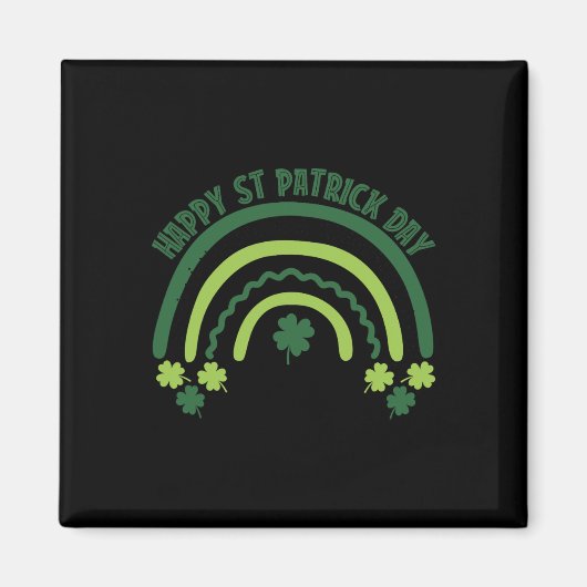 Funny Kleeblatt Breast Rainbow Irish St Patricks D Magnet (Vorne)