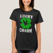 Funny Kleeblatt Leaf Lucky Charm Condor Bird St Pa T-Shirt (Vorderseite)