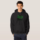 Funny Kleeblatt One Lucky Teacher St Patricks Day Hoodie (Vorne ganz)