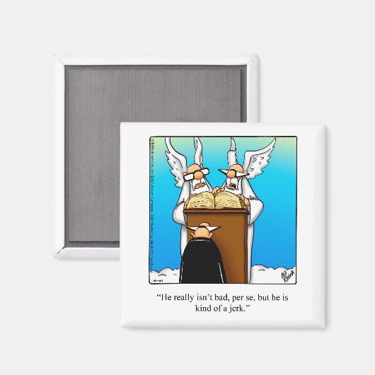 Funny Kleine Geschenk Himmlisch Spaß Magnet (Vorderseite/Rückseite)