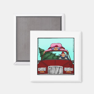 Funny Kleine Geschenk Weihnachts-Spaß Magnet