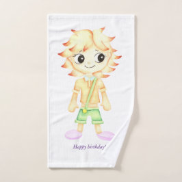 Funny kleiner Ginger Badhandtuch Set
