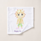Funny kleiner Ginger Badhandtuch Set (Waschlappen)
