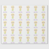 Funny kleiner Ginger Geschenkpapier (Flach)