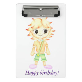 Funny kleiner Ginger Mini Klemmbrett
