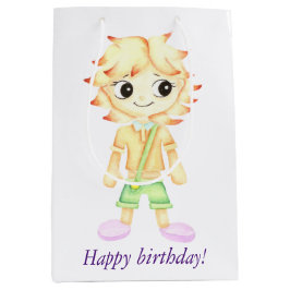 Funny kleiner Ginger Mittlere Geschenktüte