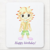 Funny kleiner Ginger Mousepad (Vorne)