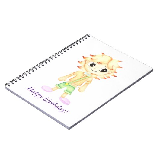 Funny kleiner Ginger Notizblock (Linke Seite)