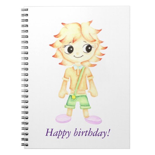 Funny kleiner Ginger Notizblock (Vorderseite)