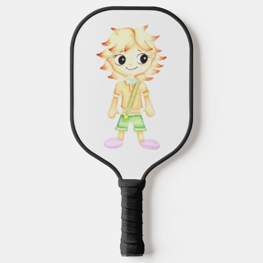 Funny kleiner Ginger Pickleball Schläger (Vorderseite)