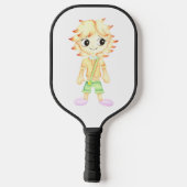Funny kleiner Ginger Pickleball Schläger (Rückseite)