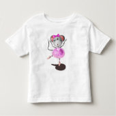 Funny Kleinkind T - Shirt Ballerina Maus Ballett T (Vorderseite)