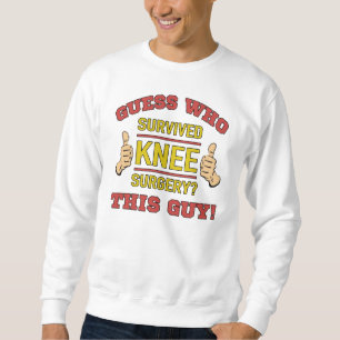 Funny Knee Operation Sweatshirt