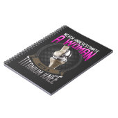 Funny Knee Surgery Recovery Notizblock (Linke Seite)