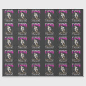 Funny Knie Operation Erholung Hospital Geschenkpapier (Flach)