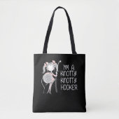 Funny Knitter Crafting Strickgarn Lover Tasche (Vorderseite)