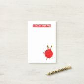 Funny Knitter Post-it Klebezettel (Auf Schreibtisch)