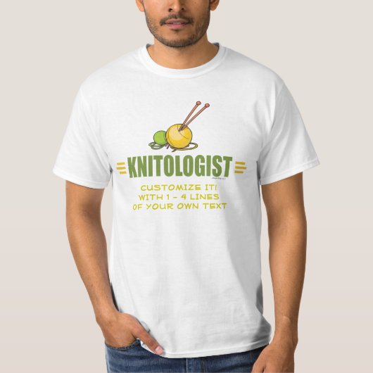 Funny Knittern T-Shirt (Vorderseite)