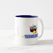 Funny Knittern Zweifarbige Tasse (VorderseiteRechts)