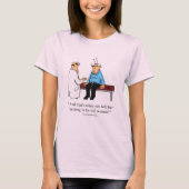 Funny Knitters Spaß Tee Shirt (Vorderseite)