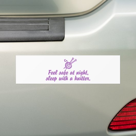 Funny Knitting Autoaufkleber (Auf Auto)