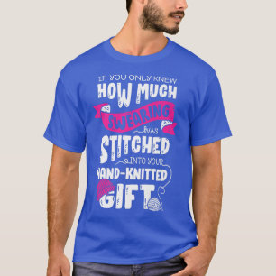 Funny Knitting Lover Design für ein Oma T-Shirt