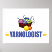 Funny Knitting Poster (Vorne)