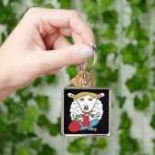 Funny Knitting Sheep Schlüsselanhänger (Hand)