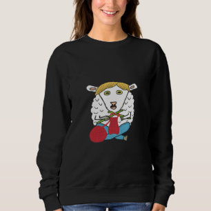 Funny Knitting Sheep Sweatshirt