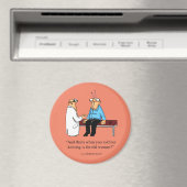 Funny Knitting Spaß Magnet (In Situ (Geschirrspüler))