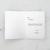 Funny Knolic Happy Birthday Stinker Humour Albern Karte (Innenseite)