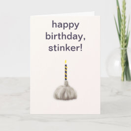 Funny Knolic Happy Birthday Stinker Humour Albern Karte