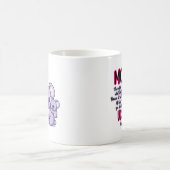 Funny Koala Bären Mama egal was das Leben ausstrah Kaffeetasse (Mittel)