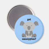 Funny Koala Bear Magnet (Vorderseite/Rückseite)